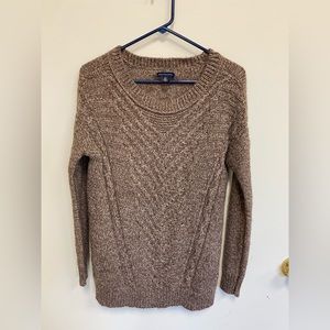 American Eagle Tan Thick Sweater